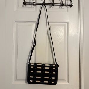 Black & Cream Unbranded Crossbody
